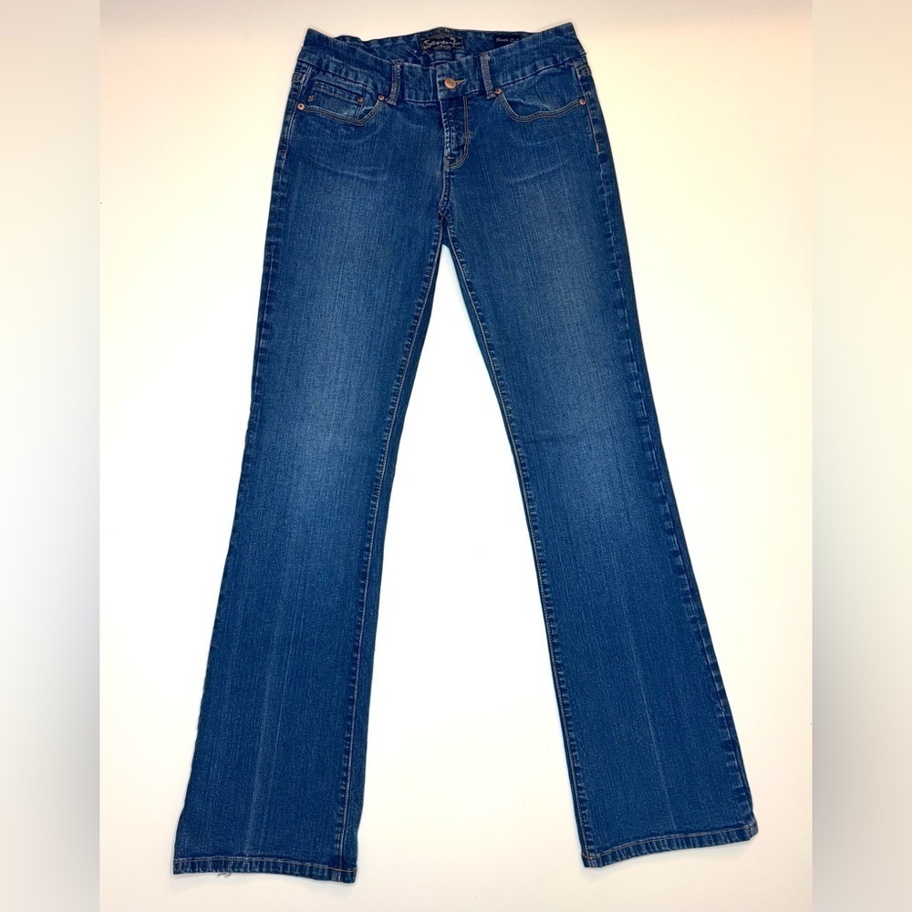 Seven7 Women's Bootcut Blue Jeans Size- 31